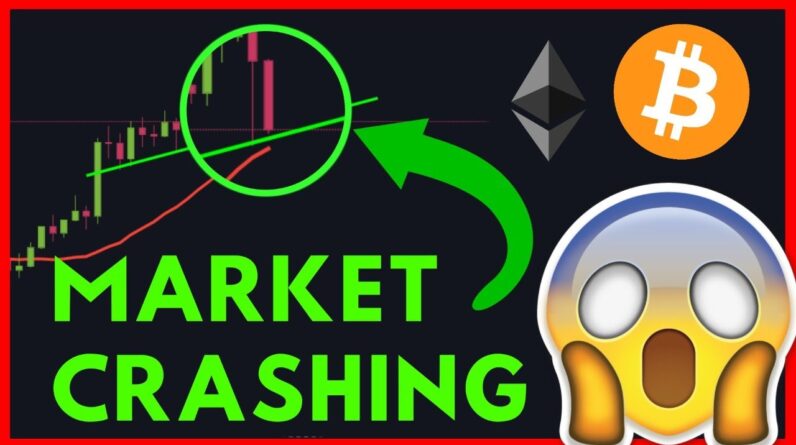 BITCOIN and ETHEREUM ARE CRASHING TO THE DOWNSIDE!! WATCH FAST!!