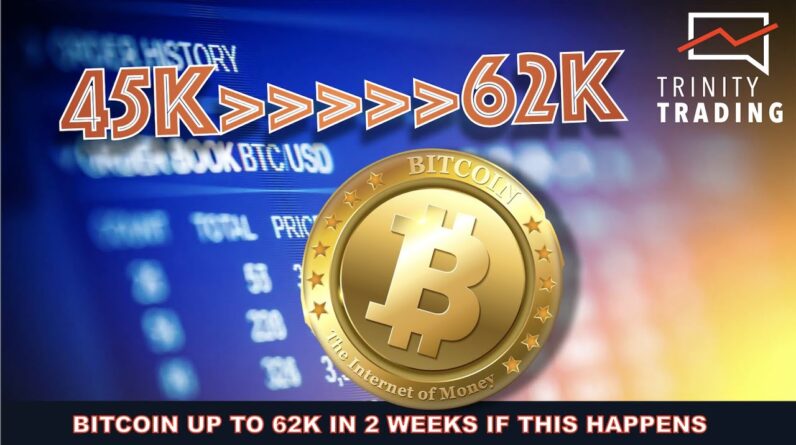 CAN BITCOIN GO TO 62K IN 2 WEEKS? IF IT CLOSES AT THIS LEVEL - YES.  TRINITY TRADING