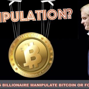 IS BITCOIN BEING MANIPULATED BY POWER PLAYERS OR JUST FOMO?