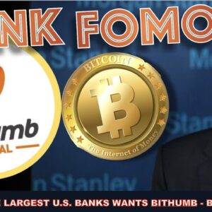FIRST MORGAN STANLEY OFFERS BITCOIN TO ITS CLIENTS & NOW IT WANTS BITHUMB? BANK FOMO?