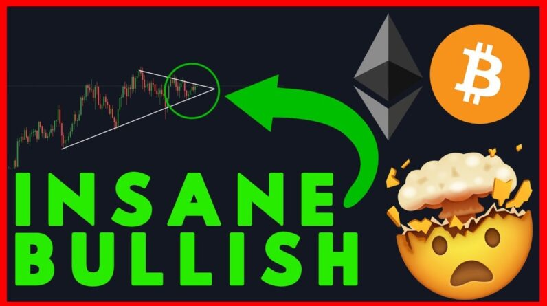 SYMMETRICAL TRIANGLE BREAKING OUT! NEW BTC ATH TODAY??