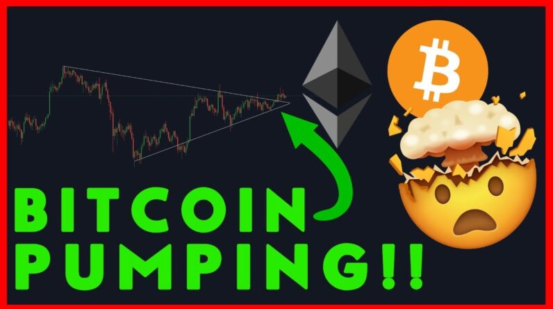 WILL BITCOIN SET A NEW ATH? SYMMETRICAL TRIANGLE LOOKS VERY BULLISH!!