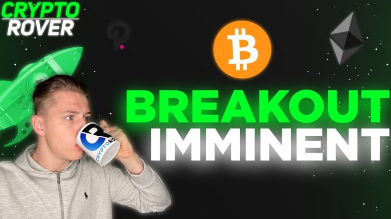 BITCOIN & ETHEREUM CREATING A SYMMETRICAL TRIANGLE! BREAKOUT IMMINEMT!!