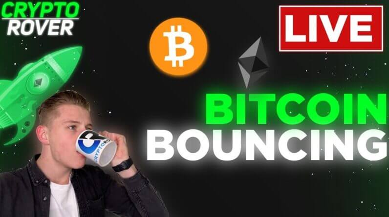 BITCOIN IS BOUNCING! ALTS EXPLODING!! WE ARE JUST STARTING!