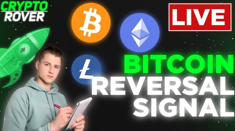 BITCOIN IS SHOWING A REVERSAL SIGNAL RIGHT NOW!!! LONGS ARE ACTIVE