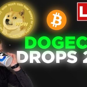 DOGECOIN DROPS 20%!! PUMP & DUMP? BNB TO $600!!!