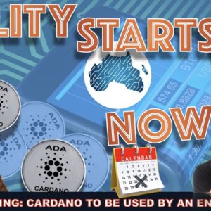 LIVE: CRYPTO NEWS: CARDANO TO BE USED BY AN ENTIRE NATION (UTILITY!)