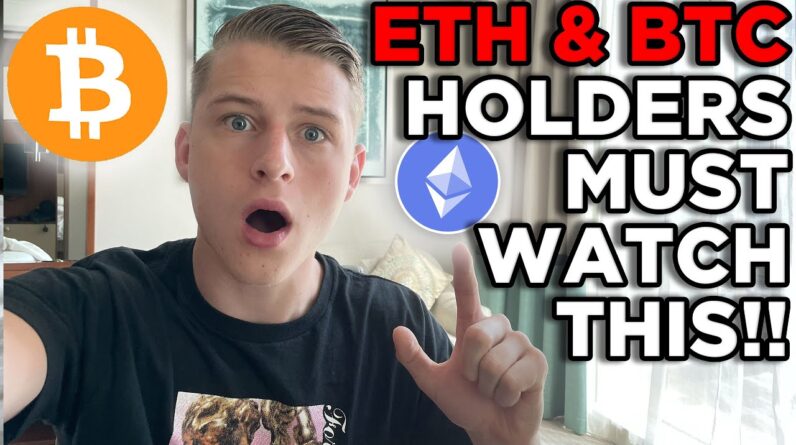 BITCOIN AND ETHEREUM HOLDERS MUST WATCH THIS!!!!!! BITCOIN & ETHEREUM PRICE PREDICTION