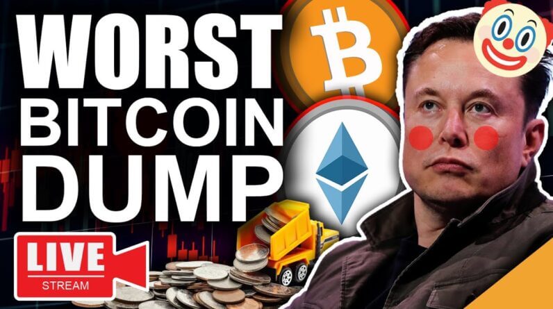 ⚠️ALERT🚨 Elon Musk Worst Bitcoin Dump (Inflation Realized)