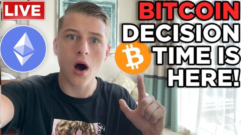 BITCOIN DECISION TIME IS HERE! EXACT ETH & BTC PRICE TARGETS REVEALED!!