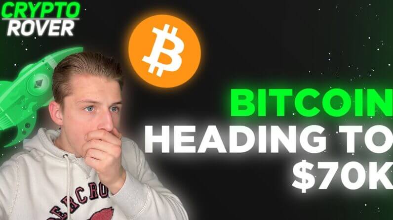 BITCOIN GOING TO $72K!!! SYMMETRICAL TRIANGLE ON BITCOIN!!!!