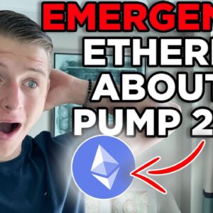 EMERGENCY: ETHEREUM IS GOING TO PUMP!!! ETHEREUM & BITCOIN PRICE PREDICTION!!