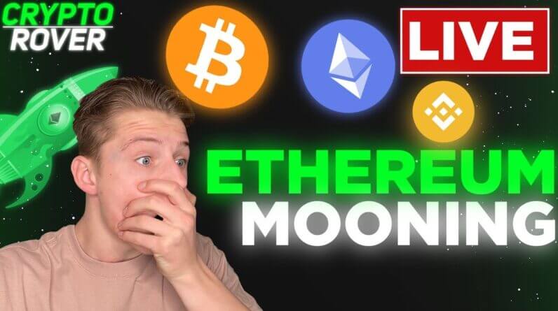 ETHEREUM FINDS RESISTANCE! BITCOIN SYMMETRICAL TRIANGLE!!