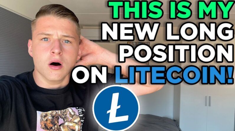 THIS IS MY NEW LONG POSITION ON LITECOIN!! LITECOIN BULLISH PRICE PREDICTION!!!
