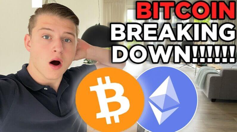 BITCOIN BREAKING DOWN!! BUT IS THE A BEAR TRAP?