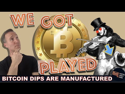 THESE BITCOIN CRYPTO DIPS ARE MANUFACTURED. WE’RE BEING PLAYED.