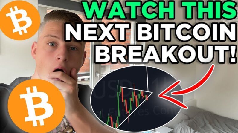 WATCH THIS NEXT BITCOIN BREAKOUT RIGHT NOW! BITCOIN IMMINENT PRICE PREDICTION!