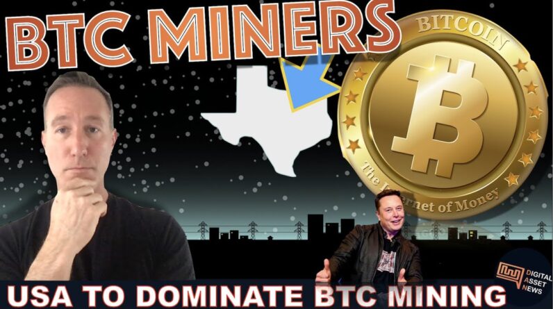 USA TO DOMINATE BITCOIN MINING BY 2023. CEO EXPLAINS