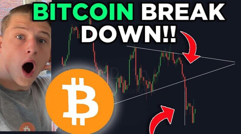 BITCOIN BULLISH DIVERGENCE AFTER BITCOIN BREAKDOWN! BITCOIN PRICE PREDICTION 2021 & BITCOIN ANALYSIS