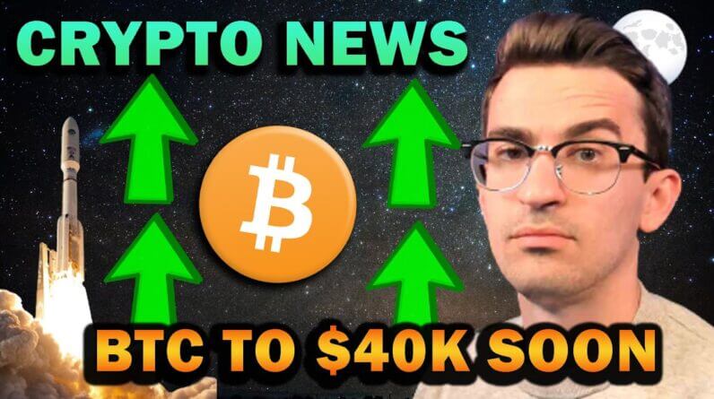 CRYPTO BREAKOUT COMING!! Bitcoin to $40k Soon?