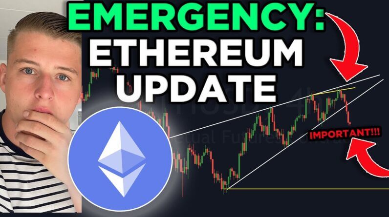 EMERGENCY: ETHEREUM BREAKING DOWN OF THE RISING WEDGE!