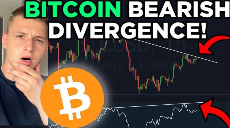 BITCOIN BEARISH DIVERGENCE SIGNALS MARKET CORRECTION! BITCOIN PRICE PREDICTION 2021