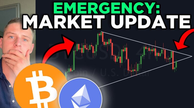 IMPORTANT: BITCOIN RETESTING CRITICAL RESISTANCE RIGHT NOW!!!!!!!!!!