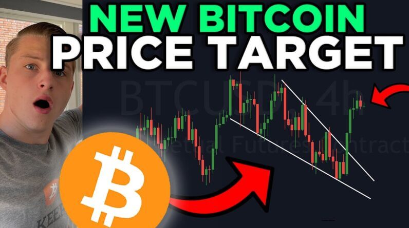 NEW BITCOIN PRICE TARGET REVEALED [falling wedge breakout]!!!