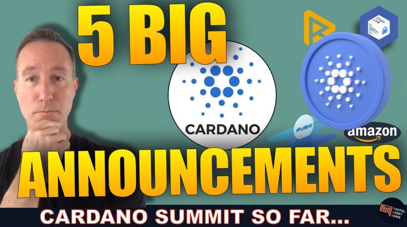 5 BIGGEST ANNOUNCEMENTS OF THE CARDANO SUMMIT (SO FAR...)