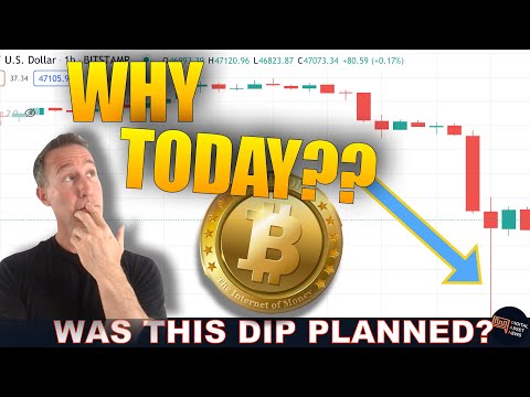 5 REASONS FOR TODAYS BITCOIN & CRYPTO MARKET PULL BACK.