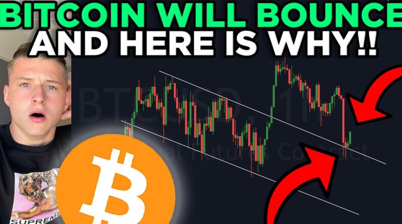 BITCOIN WILL BOUNCE... AND HERE IS WHY.