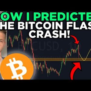 How I predicted the Bitcoin Flash crash...