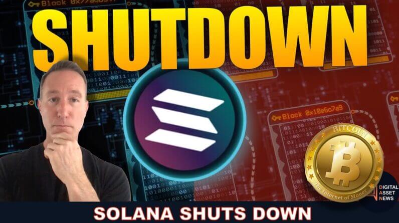 SOLANA DOWN AFTER MASSIVE NETWORK LOAD. BULLISH FOR CRYPTO?