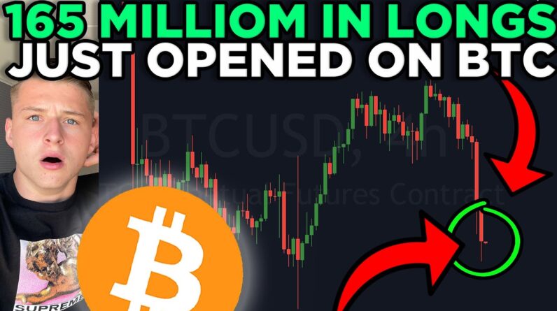 WHAT JUST HAPPENED TO BITCOIN!!!?? + INSANE AMOUNT OF LONGS JUST GOT OPENED!