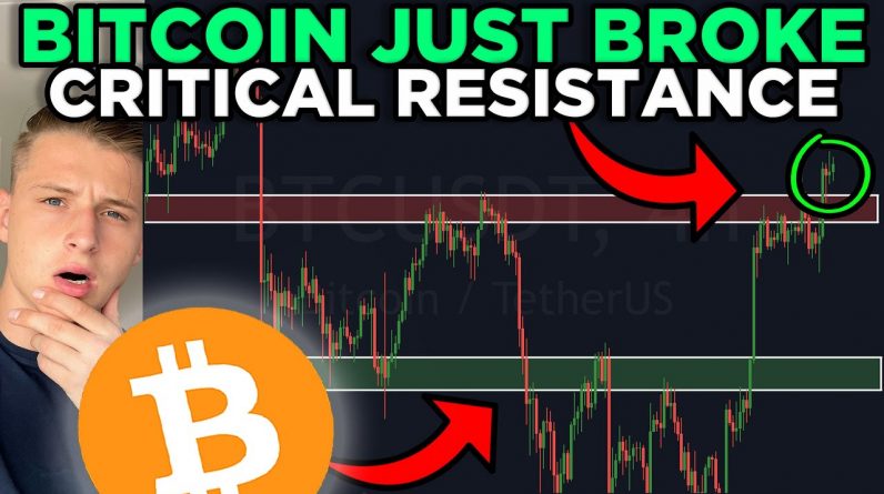 IMPORTANT!! BITCOIN JUST BROKE THE MOST IMPORTANT RESISTANCE!!! $50K WILL BE IMMINENT!!!