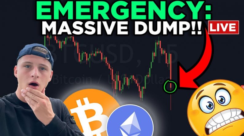 MASSIVE BITCOIN & ETHEREUM DUMP!!! WHAT'S NEXT??!?!?!