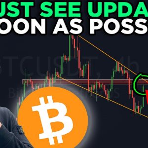 URGENT: WATCH THIS UPDATE ASAP!!! NEW BITCOIN PATTERN ABOUT TO BREAK OUT!!!