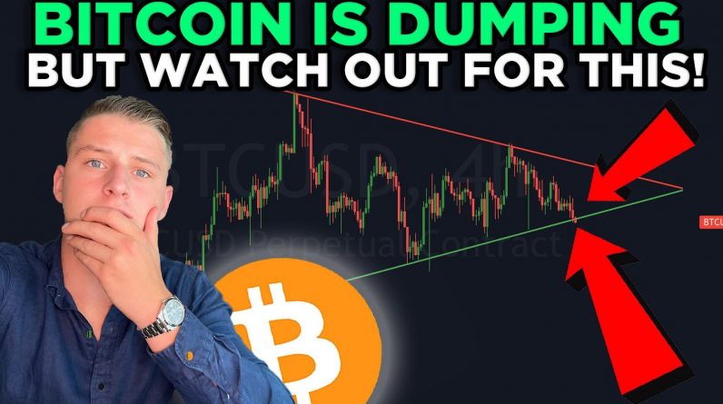 BITCOIN IS DUMPING! BUT THIS PATTERN WILL BRING BITCOIN TO $80,000!!!!!!