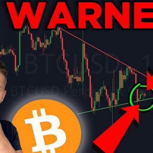 BITCOIN IS IN EXTREME DANGER RIGHT NOW!! KEEP YOUR EYES OUT FOR THIS!!!
