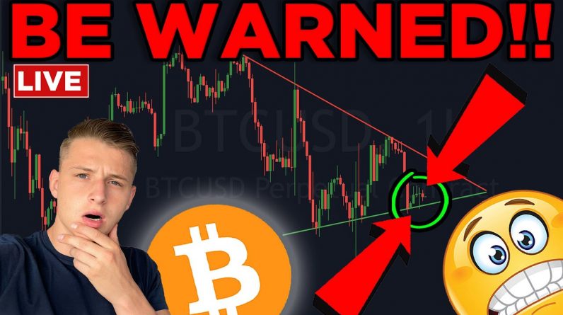 BITCOIN IS IN EXTREME DANGER RIGHT NOW!! KEEP YOUR EYES OUT FOR THIS!!!