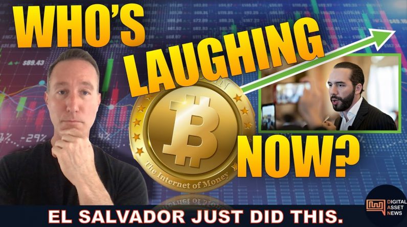 EL SALVADOR IS THE ULTIMATE BITCOIN INVESTOR BY DOING THIS TODAY.