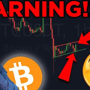 EXTREME BIG WARNING FOR ALL BITCOIN HOLDERS AND TRADERS!!! BEAR FLAG ABOUT TO BREAK OUT!!!