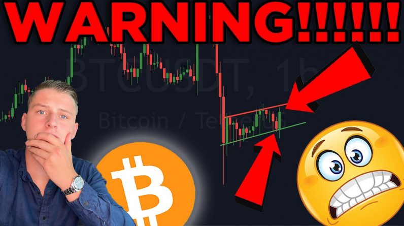 EXTREME BIG WARNING FOR ALL BITCOIN HOLDERS AND TRADERS!!! BEAR FLAG ABOUT TO BREAK OUT!!!