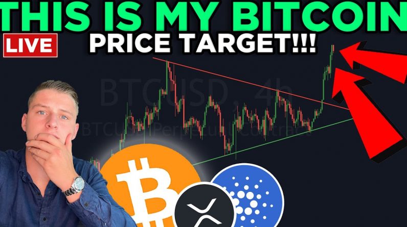 THIS IS MY BITCOIN PRICE TARGET!!! NEW ETHEREUM & BITCOIN ATH!!! VECHAIN TO $1????