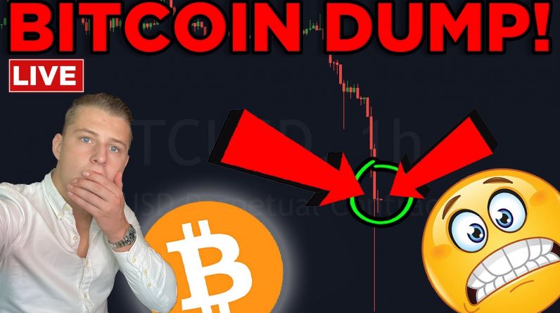 🚨MASSIVE BITCOIN DUMP!! BITCOIN TO $40K??? IS THE BULL MARKET OVER??