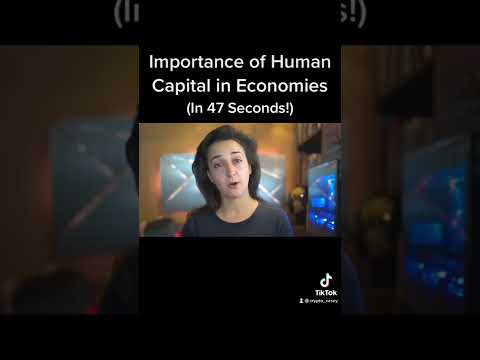 Importance of Human Capital in Economies (In 47 Seconds!) #shorts