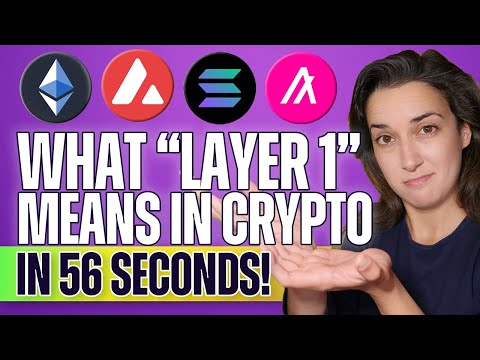 What Layer 1 Means in Crypto (In 56 Seconds!) #shorts