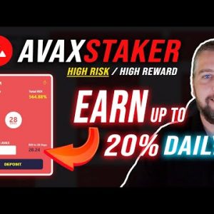 Avax Staker Review: Earn Up To 20% Avax Rewards DAILY With AvaxStaker Financial