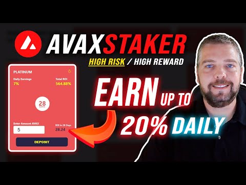 Avax Staker Review: Earn Up To 20% Avax Rewards DAILY With AvaxStaker Financial