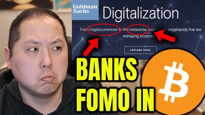 BITCOIN FOMO HITS BANKS...CRYPTO BECOMES MAINSTREAM